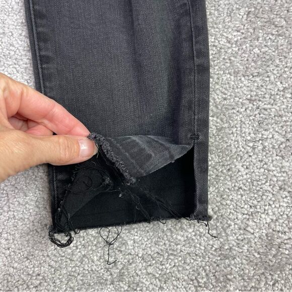 Abercrombie & Fitch Jeans Women's 29 Black Simone High Rise Ankle Skinny - Picture 2 of 10